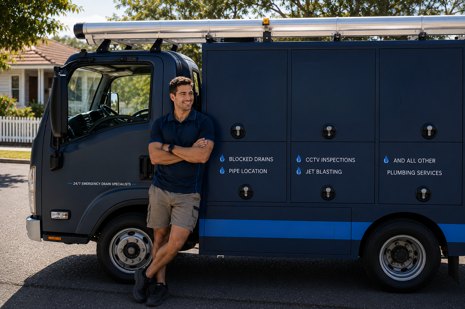 Plumber with Dee Why Blocked Drains van